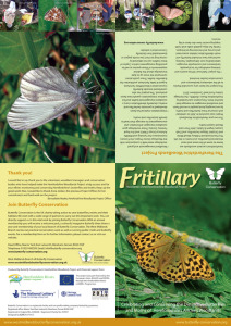 'Fritillary' newsletter (outside)